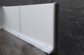 Плинтус алюминиевый L-образный анодированное серебро (3000*11*100 мм) — купить в Волгограде