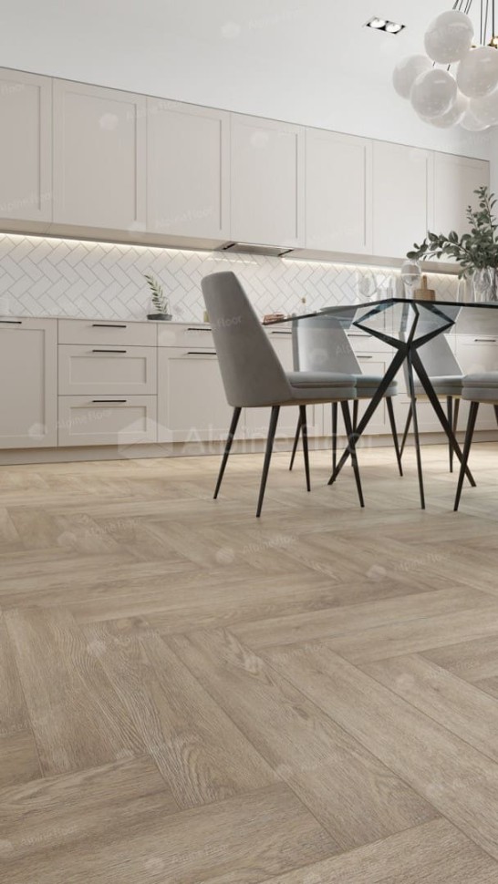 Виниловая плитка "Alpine Floor" Parquet LVT Дуб Ваниль Селект (590*118*2,5 мм) — купить в Волгограде