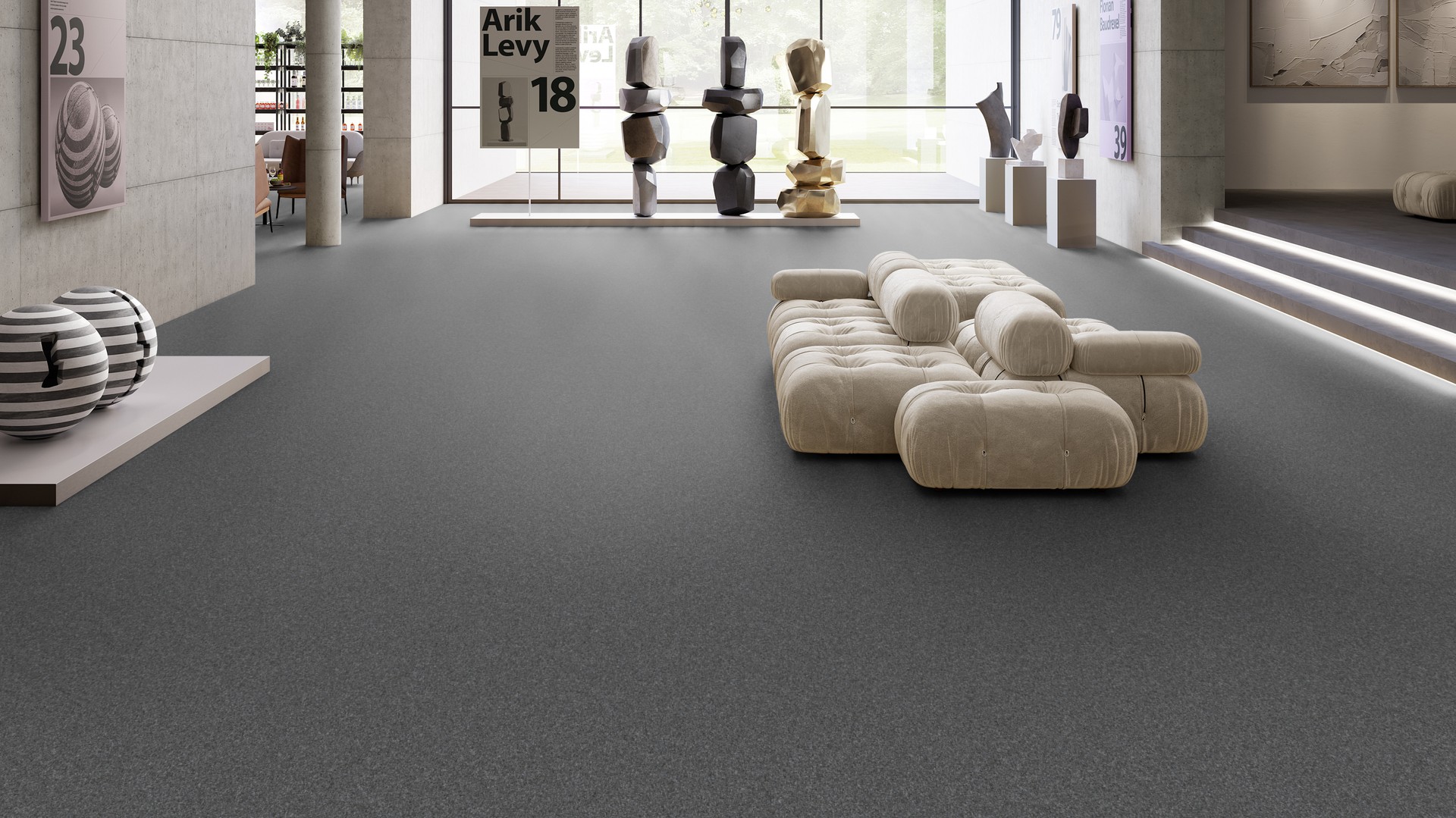 Ковровая плитка Medusa Tile 98 (500*500*5 мм) — купить в Волгограде