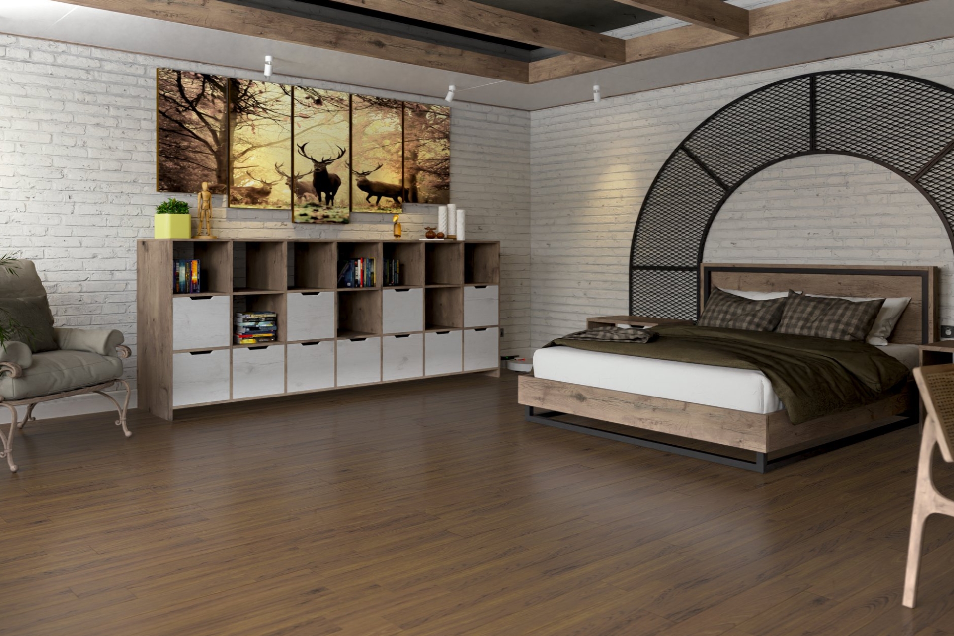 Инженерный паркет «Damy Floor» Ореховый — купить в Волгограде