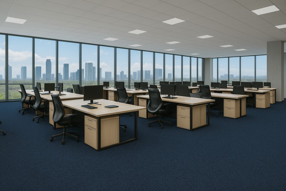 Ковролин Haima «Wilkins» Atom Blue 05 (3,66 м) — купить в Волгограде