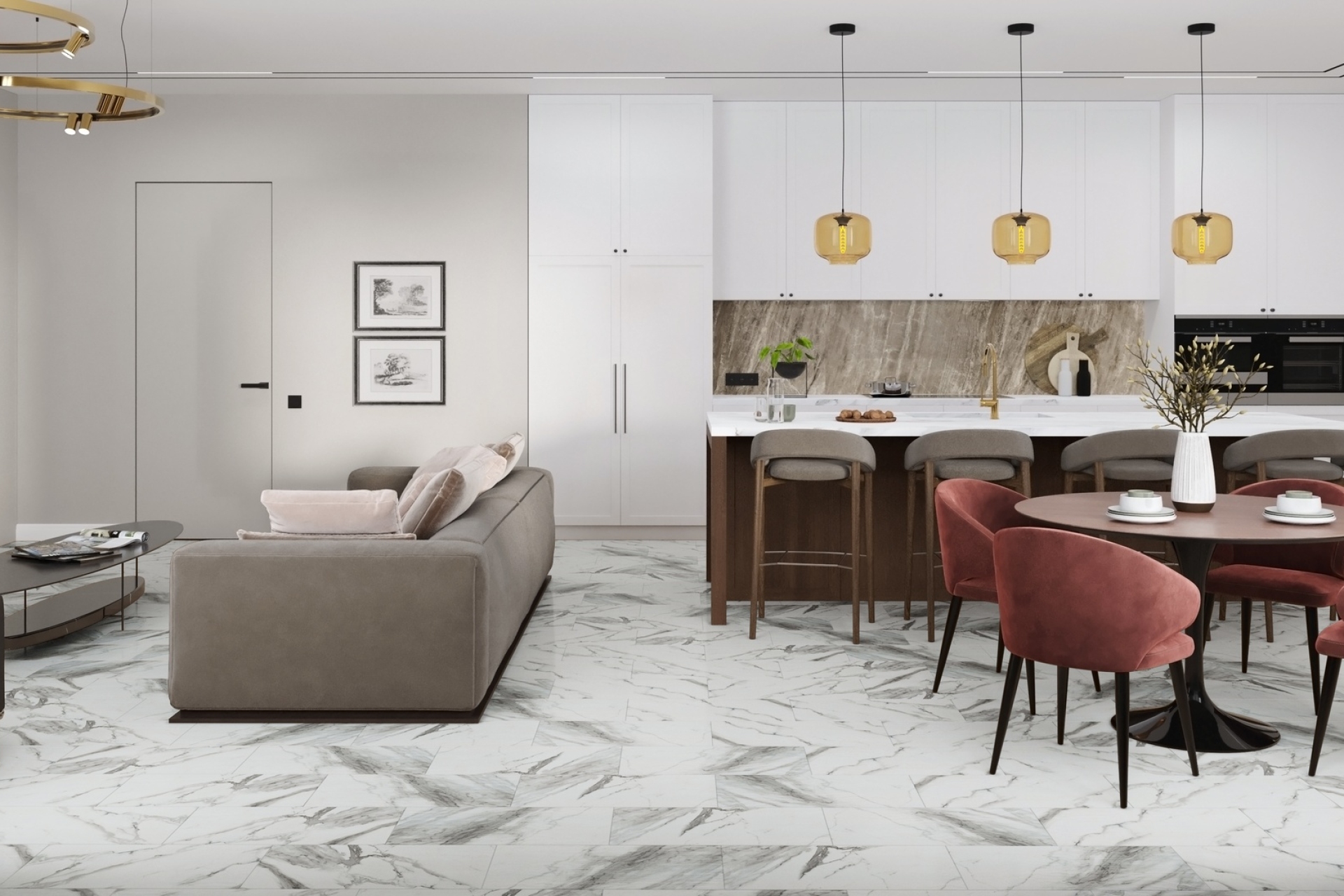 SPC плитка «Damy Floor» Эверест (610*305*5 мм) — купить в Волгограде