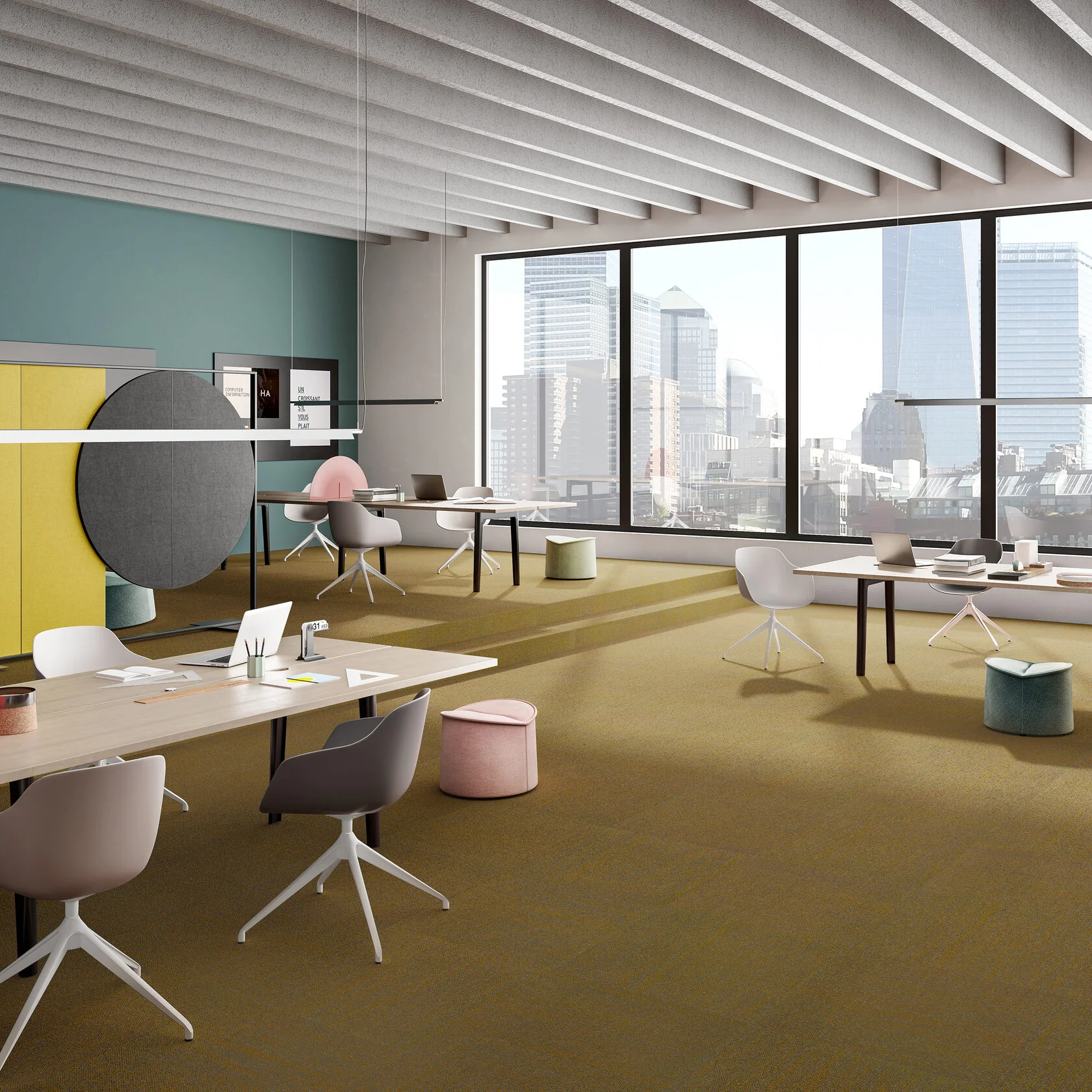 Ковровая плитка Marvel Tile 97 (500*500*6 мм) — купить в Волгограде