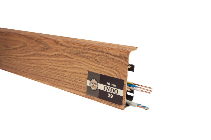 Плинтус "Arbiton" Indo Дуб Лютея (2500*26*70 мм) — купить в Волгограде