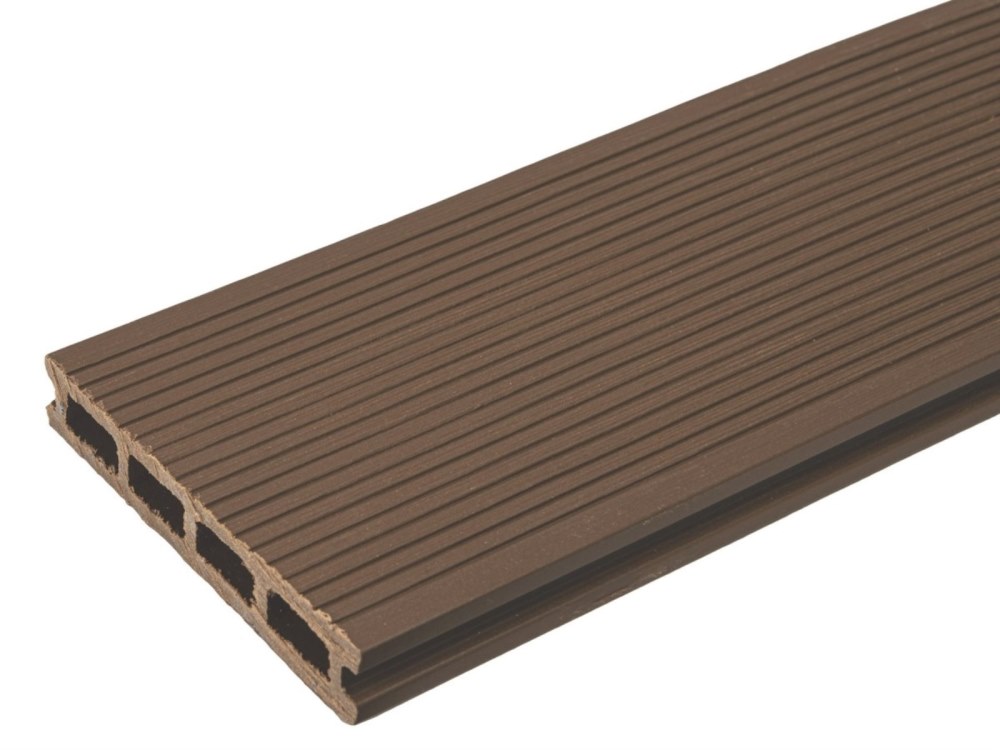 Террасная доска орех TalverWood 150*25мм, 3 D+вельвет брашинг — купить в Волгограде