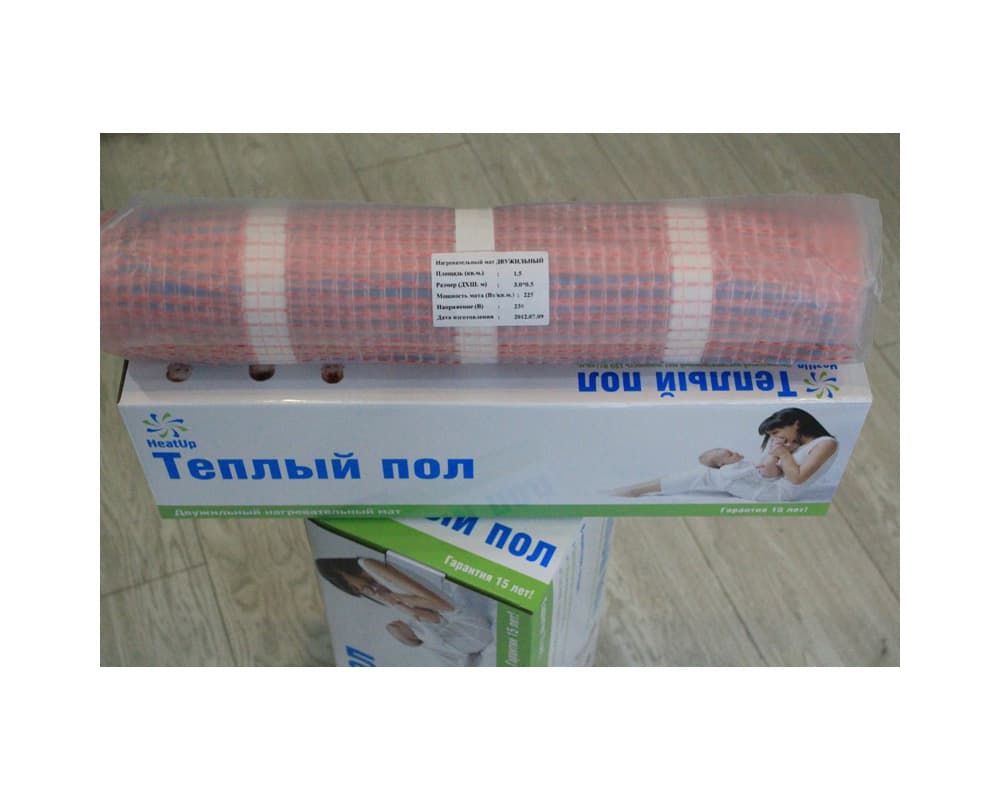 Пленочный теплый пол "HeatUp" 0,5*6м монтажный комплект — купить в Волгограде