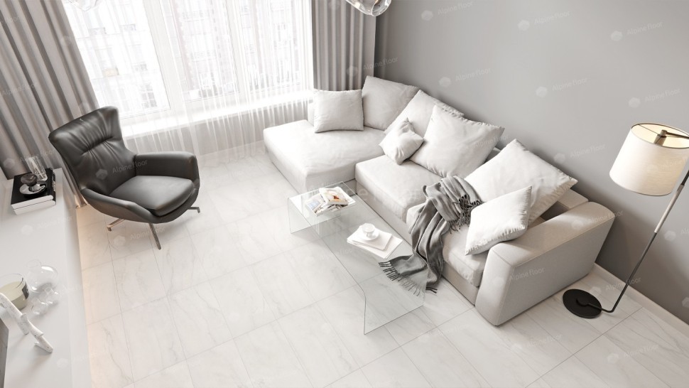 Виниловая плитка "Alpine Floor" Light Stone Брайс (608*303*2,5 мм) — купить в Волгограде