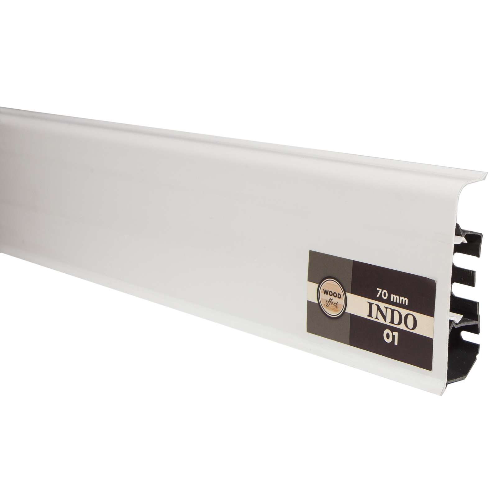 Плинтус "Arbiton" Indo Белый (2500*26*70 мм) — купить в Волгограде