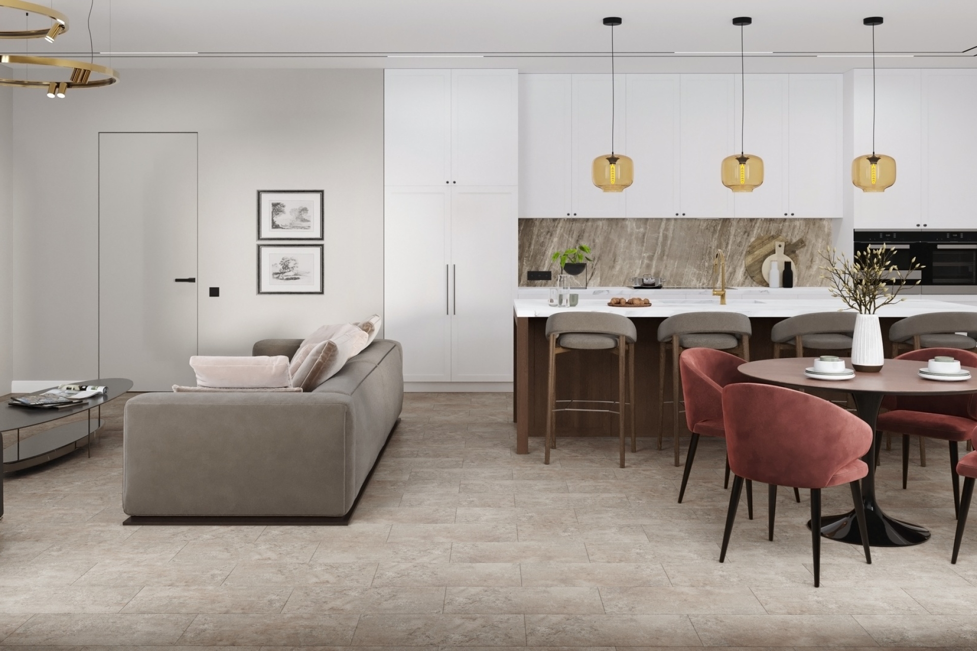 SPC плитка «Damy Floor» Эйгер (610*305*5 мм) — купить в Волгограде