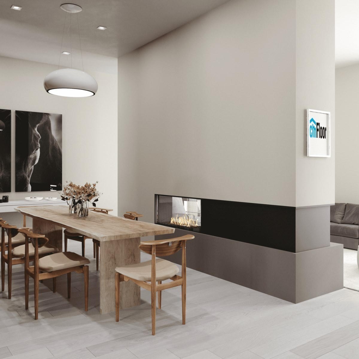 Виниловое напольное покрытие ScandiWood 02 Дуб Белый (180*1220*5 мм) — купить в Волгограде