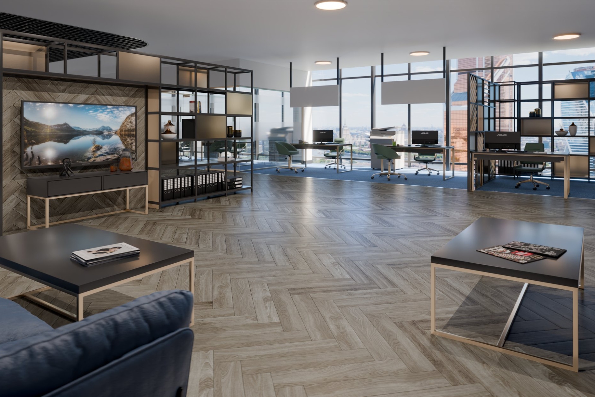 Инженерный паркет «Damy Floor» Скандинавский (укладка елочкой) — купить в Волгограде