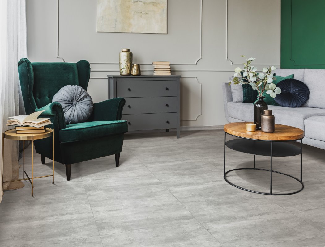 Кварцвинил  "Aberhof" Concrete 1302 (900*600*2 мм) — купить в Волгограде