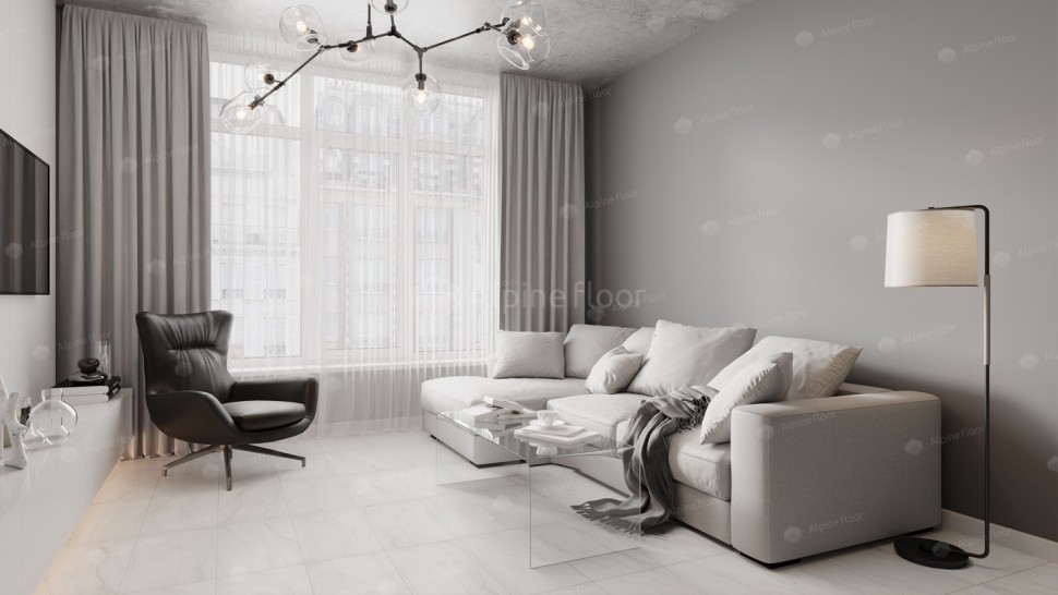 Виниловая плитка "Alpine Floor" Light Stone Брайс (608*303*2,5 мм) — купить в Волгограде