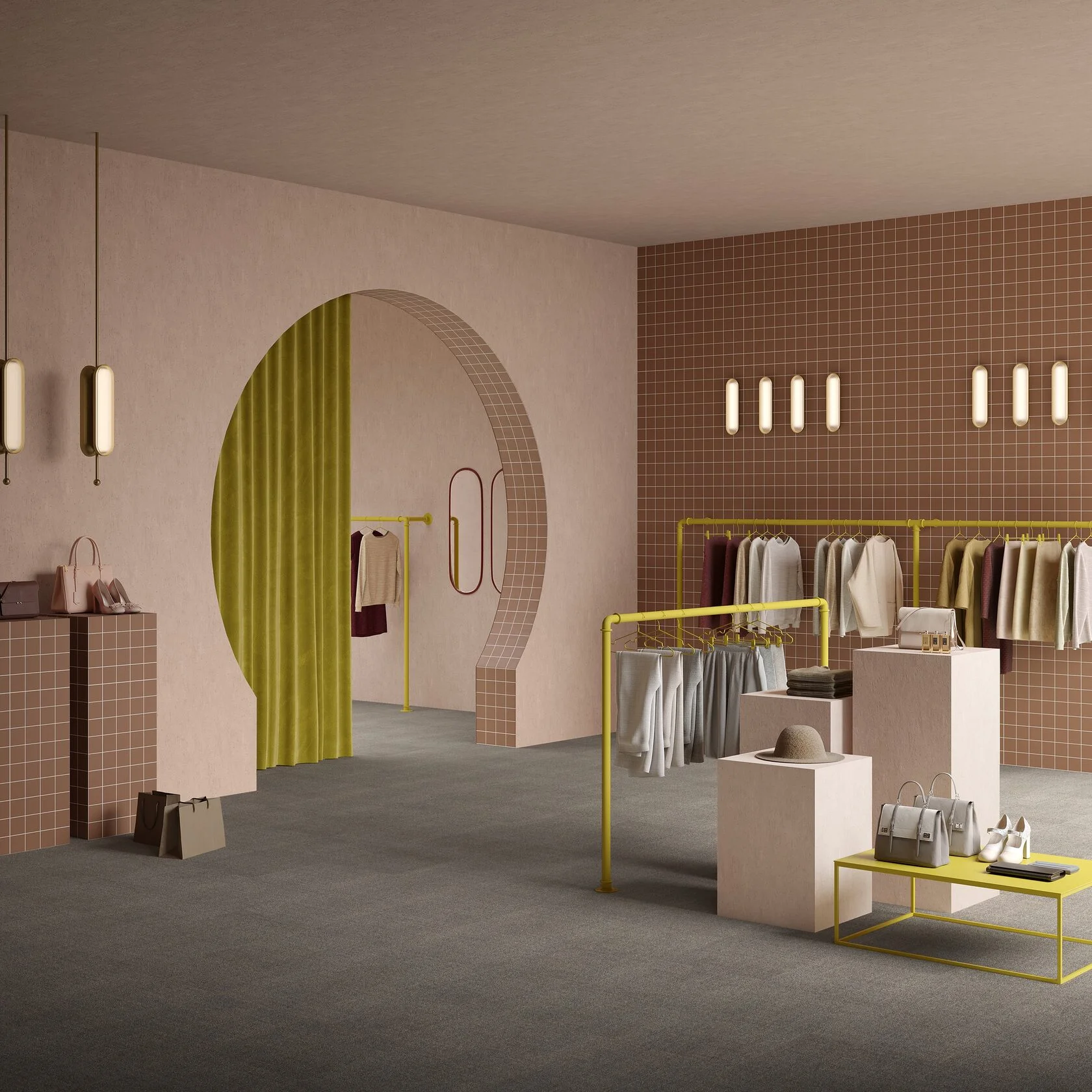 Ковровая плитка Mantra Tile 89 (500*500*6 мм) — купить в Волгограде