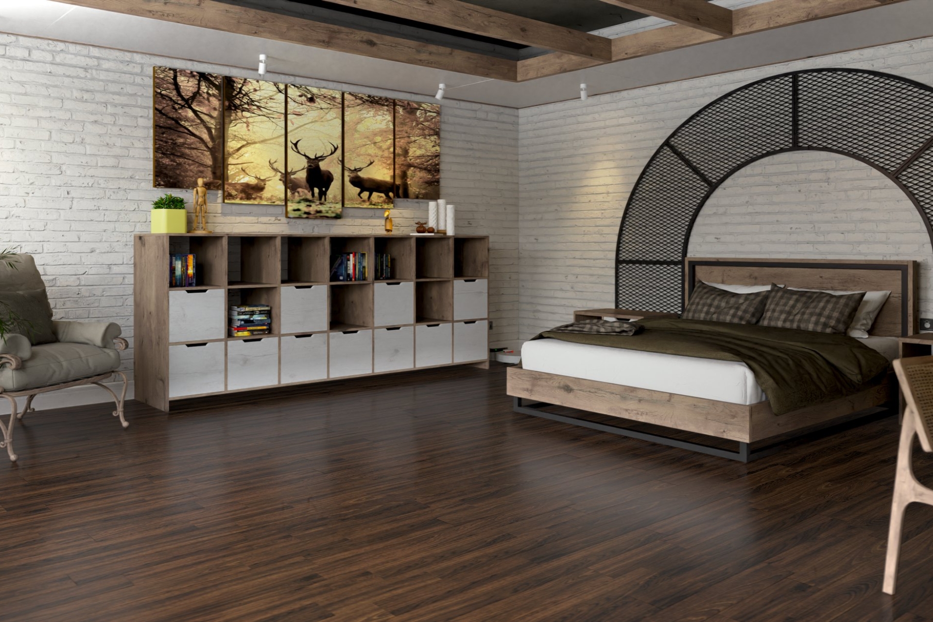 Инженерный паркет «Damy Floor» Каштановый — купить в Волгограде