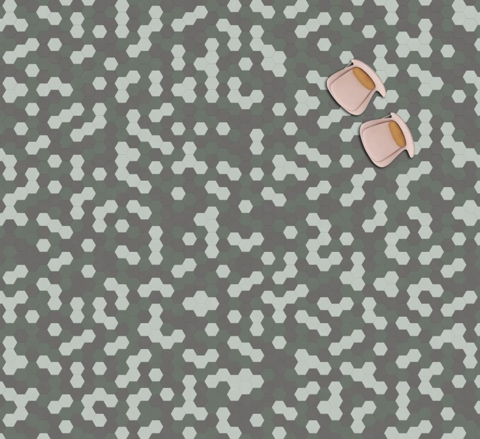 Виниловая плитка "Moduleo" Moods Hexagon 344 (226,32*196*2,5 мм) — купить в Волгограде