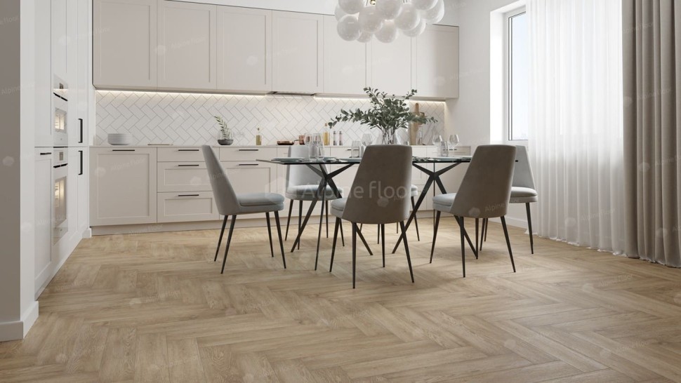 Виниловая плитка "Alpine Floor" Parquet LVT Дуб Ваниль Селект (590*118*2,5 мм) — купить в Волгограде