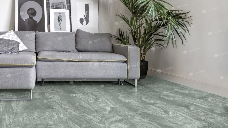 Виниловая плитка "Alpine Floor" Light Stone Хэмпшир (608*303*2,5 мм) — купить в Волгограде