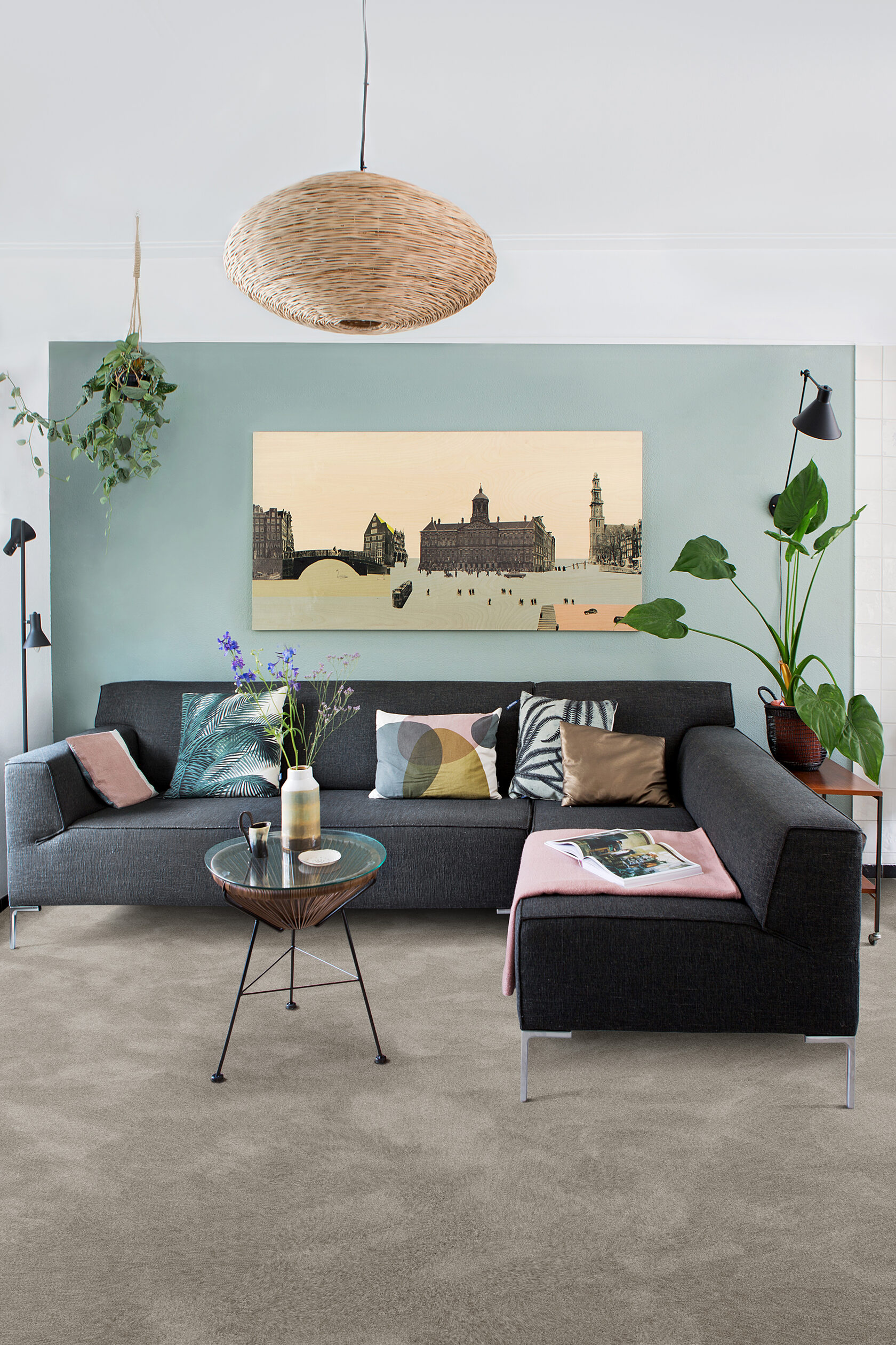 Ковровое покрытие "Bonkeel" Brooklyn Plain 39 (ширина 4м) — купить в Волгограде