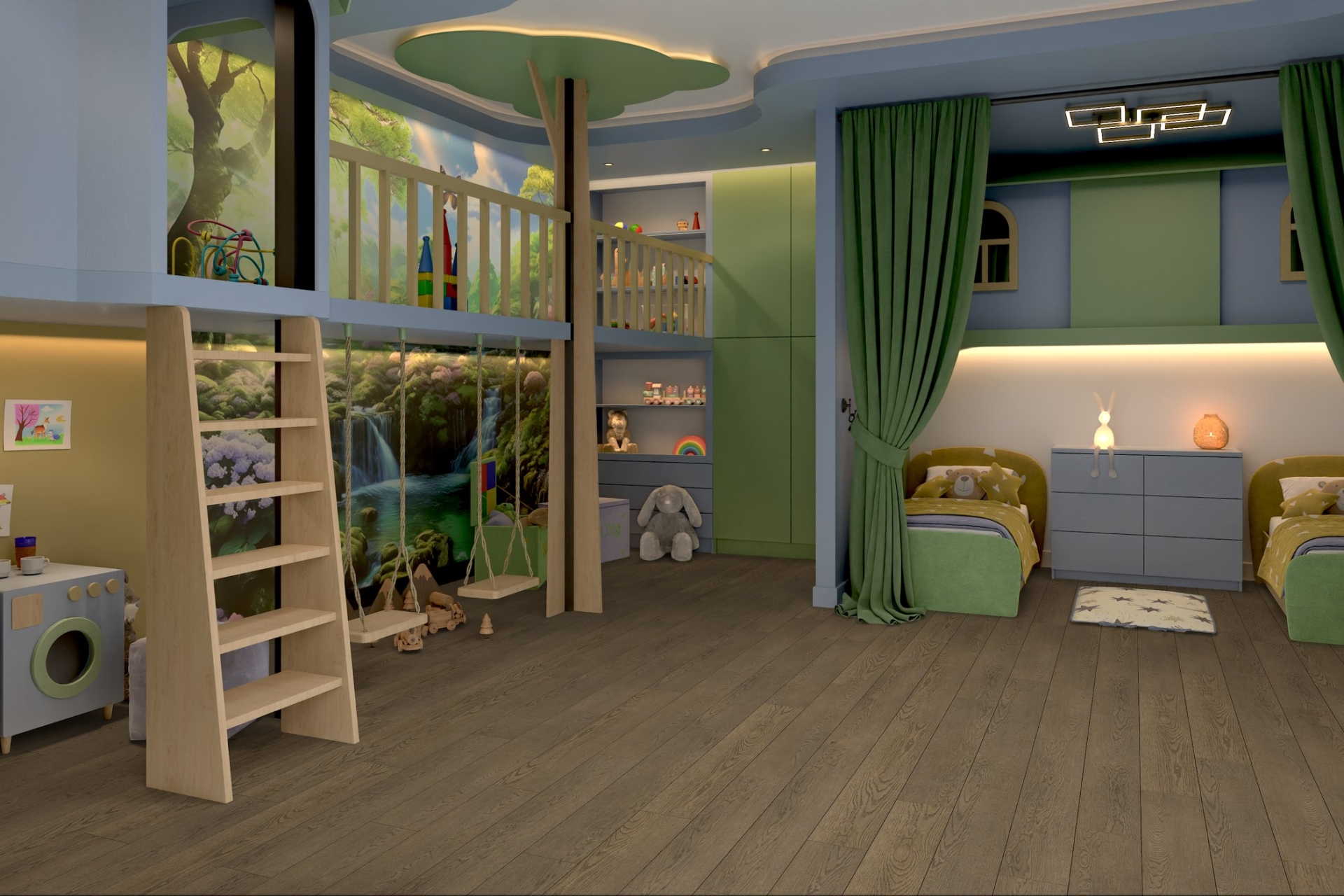 SPC ламинат «Damy Floor» Дуб Мокко (1220*180*4 мм) — купить в Волгограде