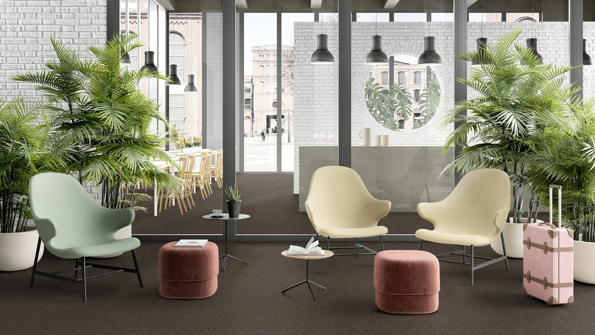 Ковровая плитка Medusa Tile 43 (500*500*5 мм) — купить в Волгограде